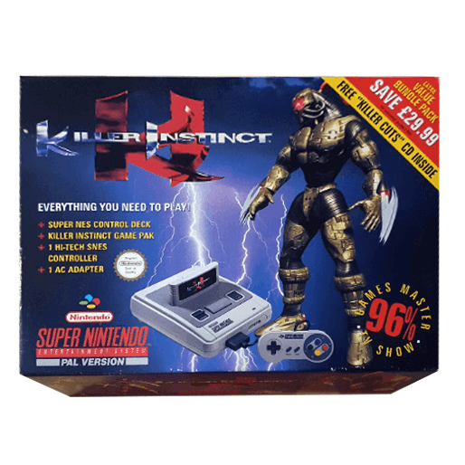 Super Nintendo Killer Instinct System box art for Super Nintendo